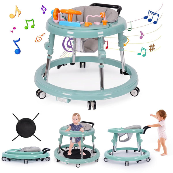 Kids walker with wheels online