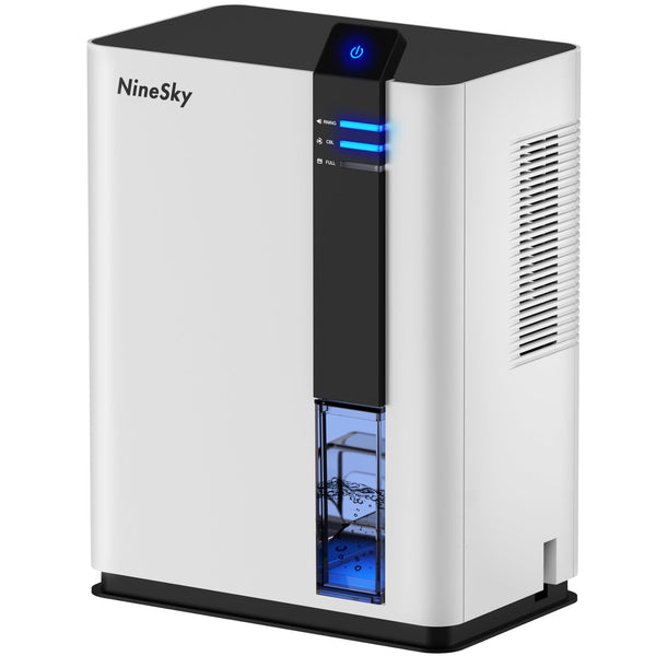 NineSky Dehumidifier for Home, 88 OZ Water Tank, Dehumidifier for Bathroom, Bedroom with Auto Shut Off, 5 Colors LED Light（复制）